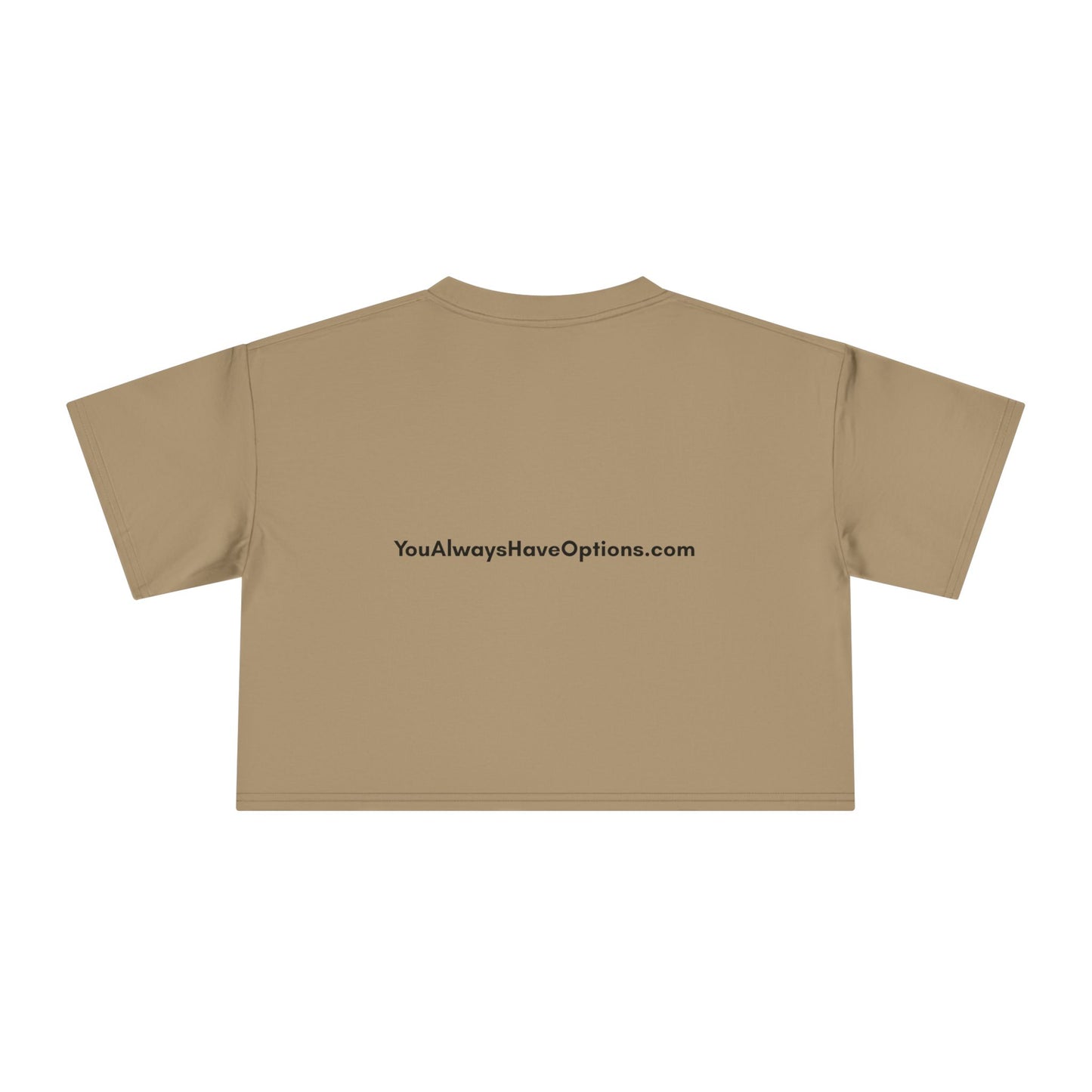 YouAlwaysHaveOptions.com x IAR Crop Tee
