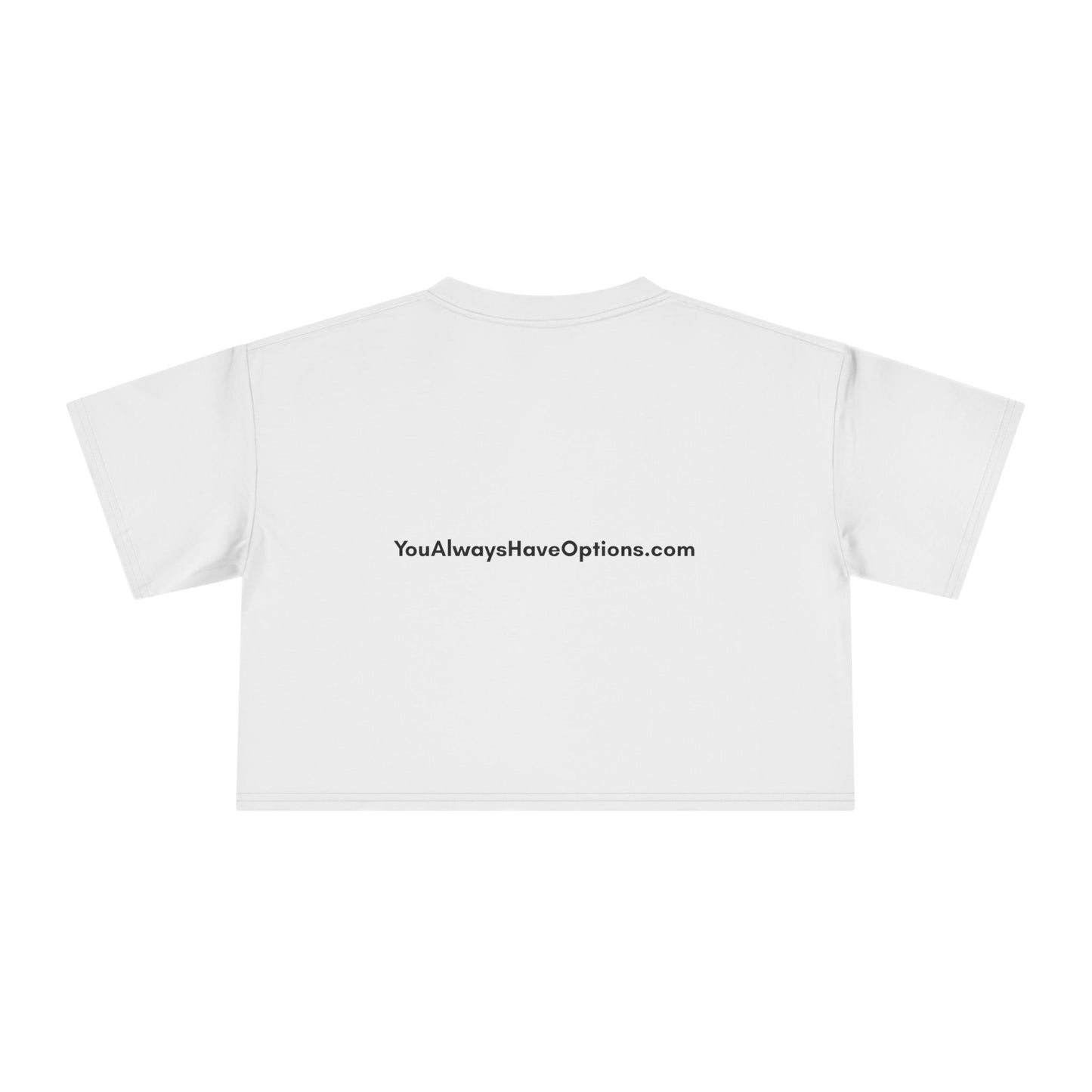 YouAlwaysHaveOptions.com x IAR Crop Tee