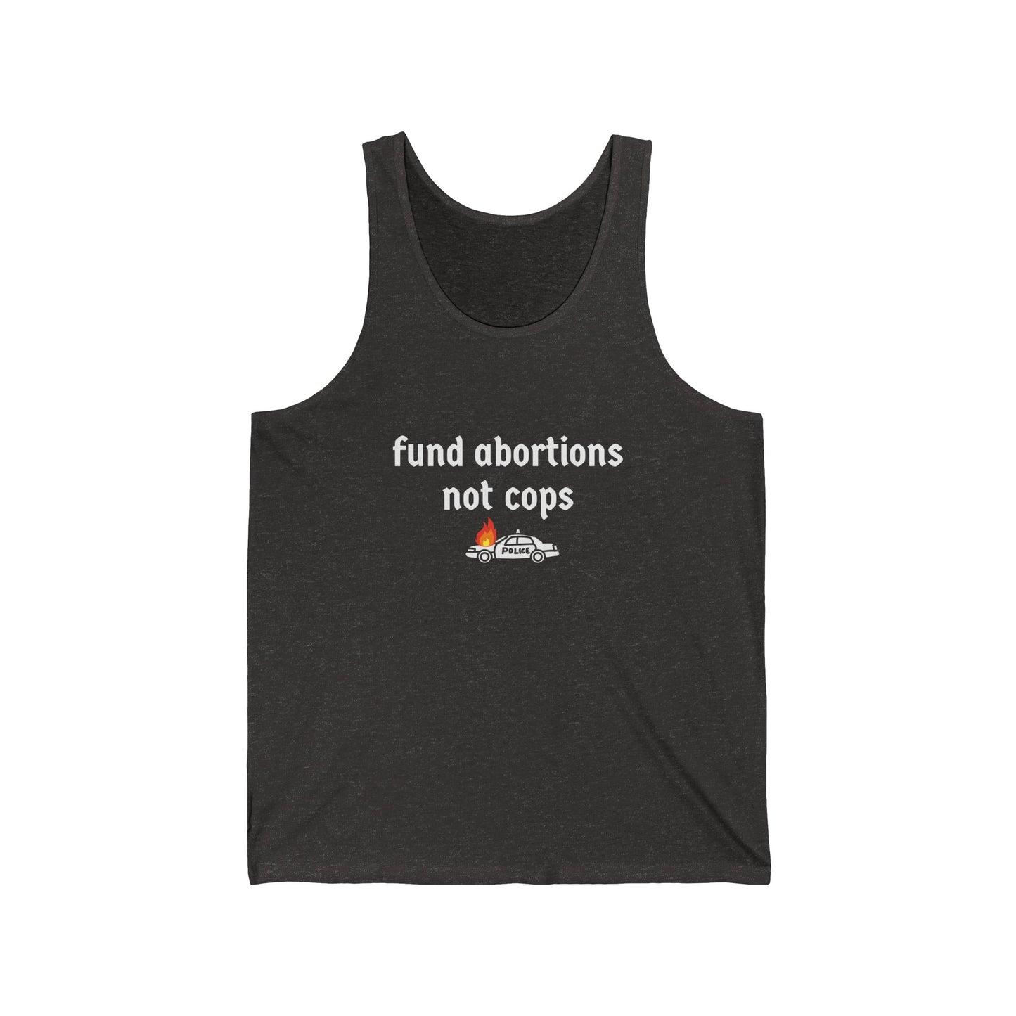 Fund Abortions Not Cops Jersey Tank