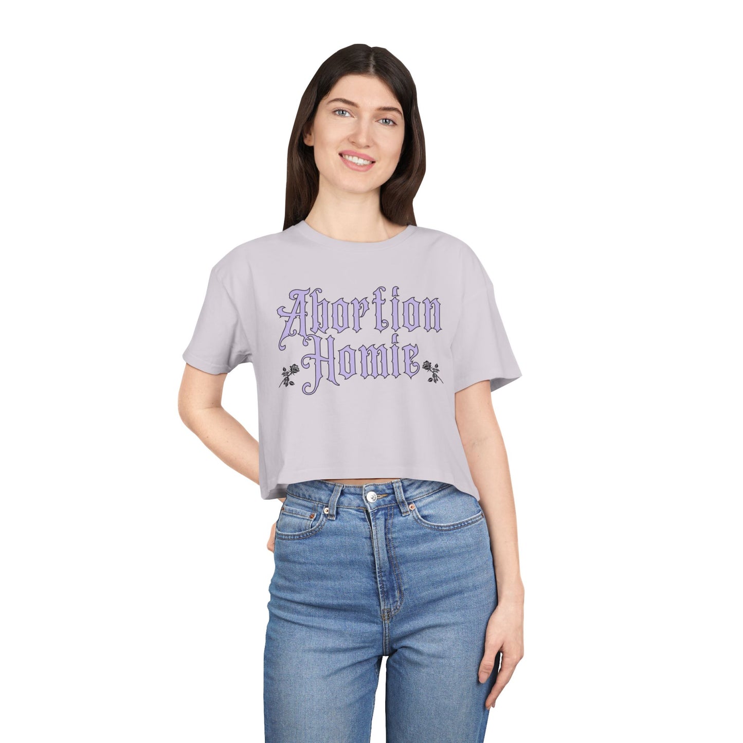 Abortion Homie Crop Tee