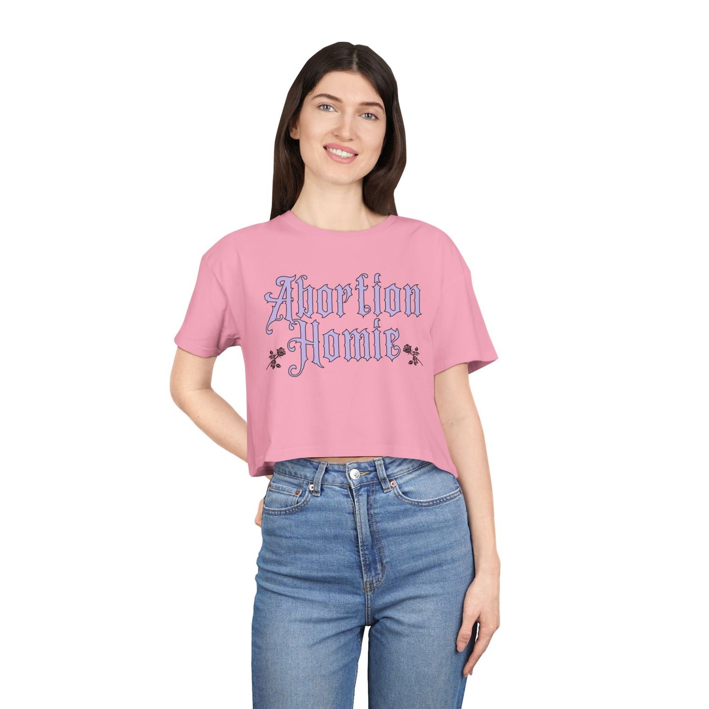 Abortion Homie Crop Tee