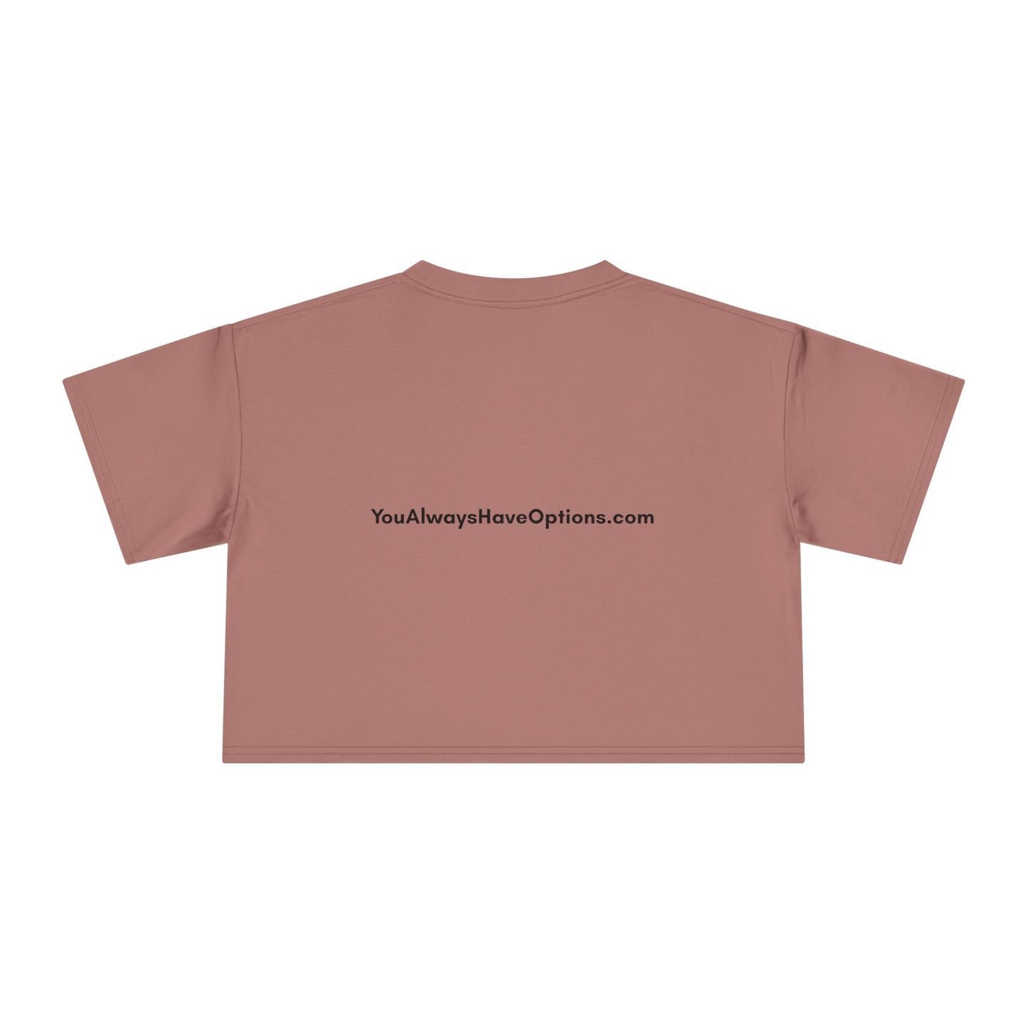 YouAlwaysHaveOptions.com x IAR Crop Tee