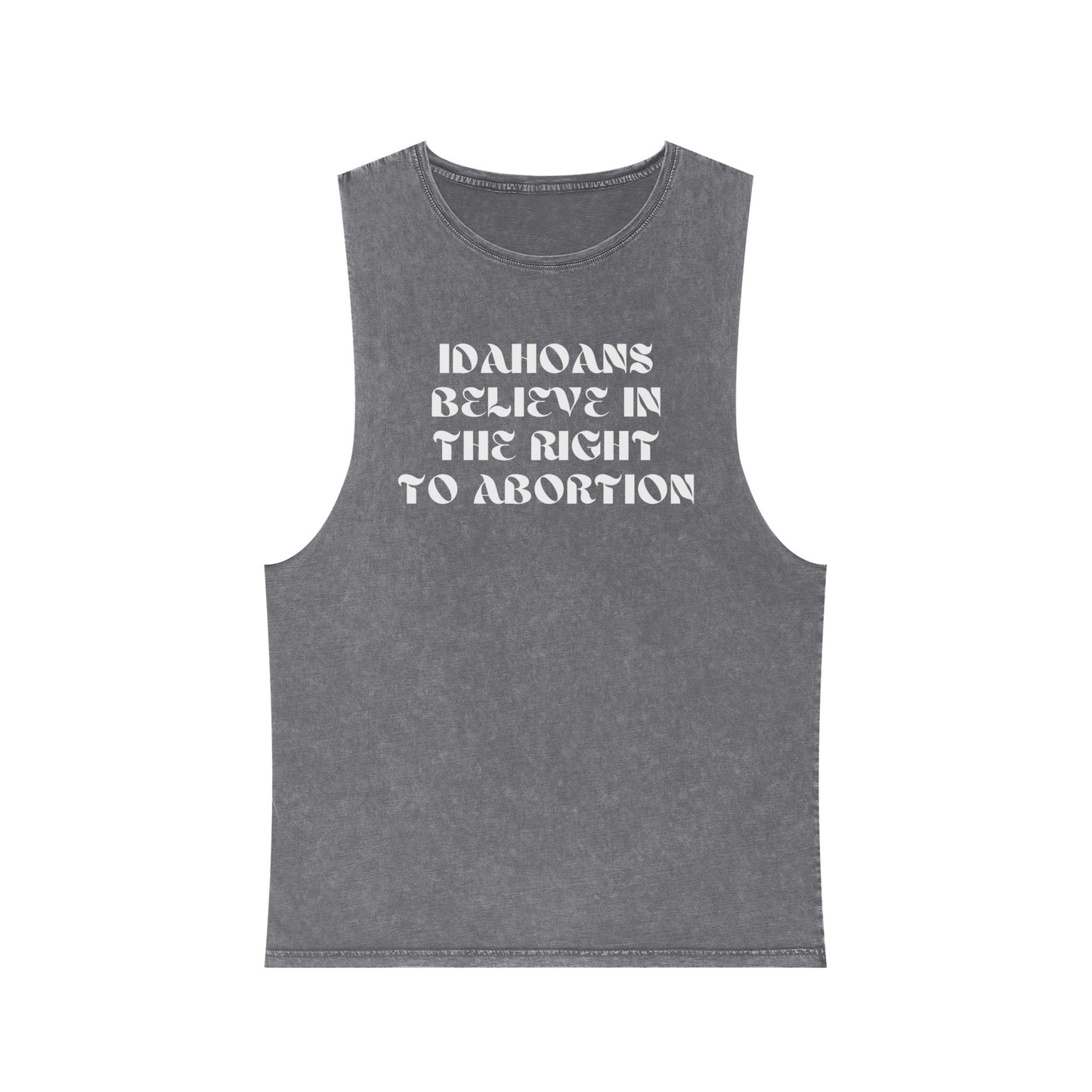 Right To Abortion Stonewash Tank Top