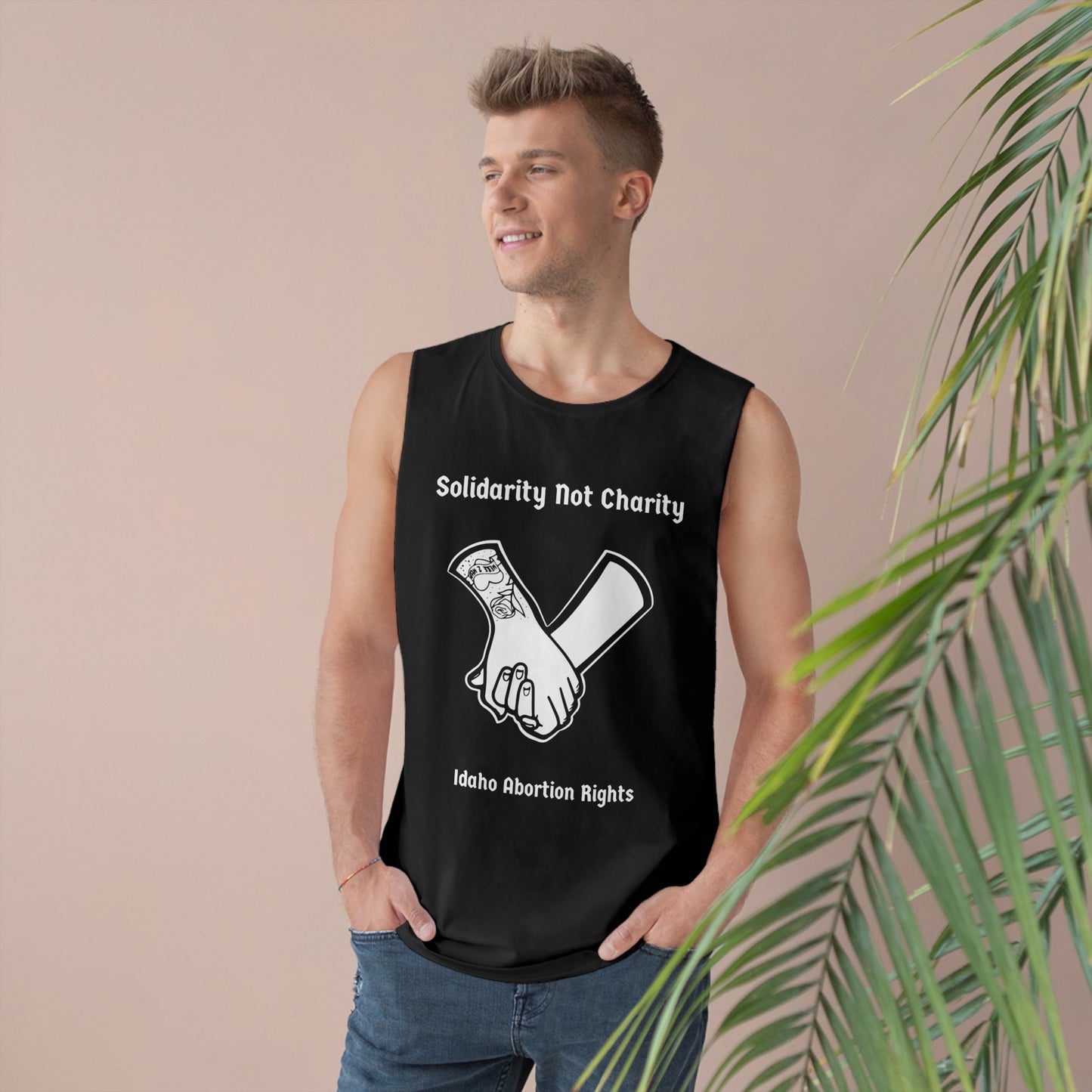 Solidarity Not Charity Tank