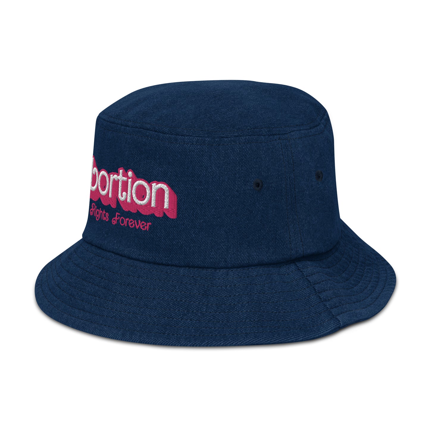 Abortion Rights Forever Denim bucket hat