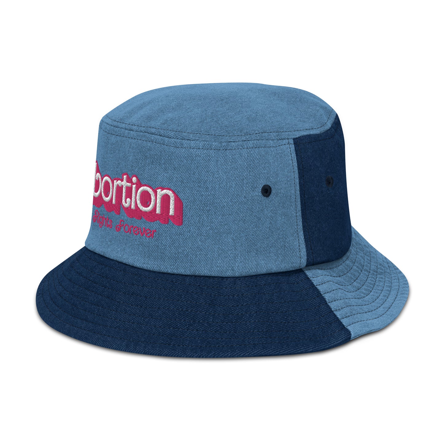 Abortion Rights Forever Denim bucket hat