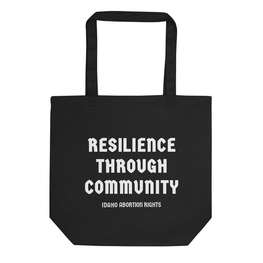 Resilience Through Community IAR Eco Tote Bag