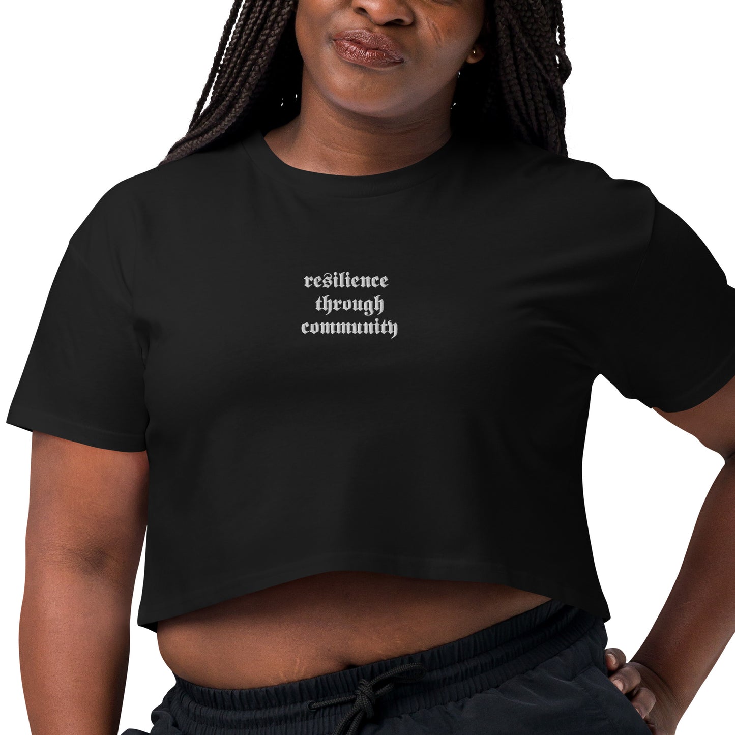 Resilience Through Community Crop Top