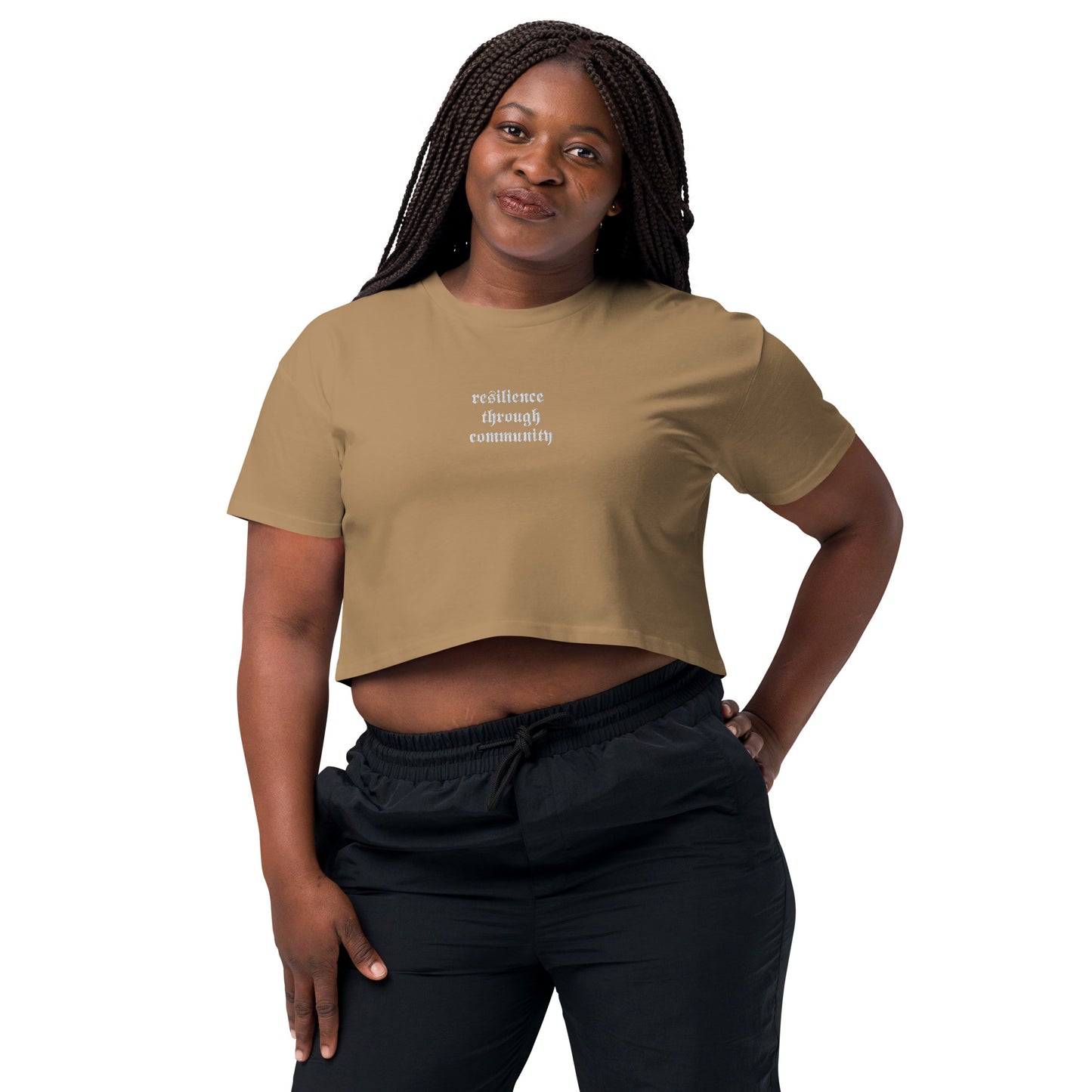 Resilience Through Community Crop Top