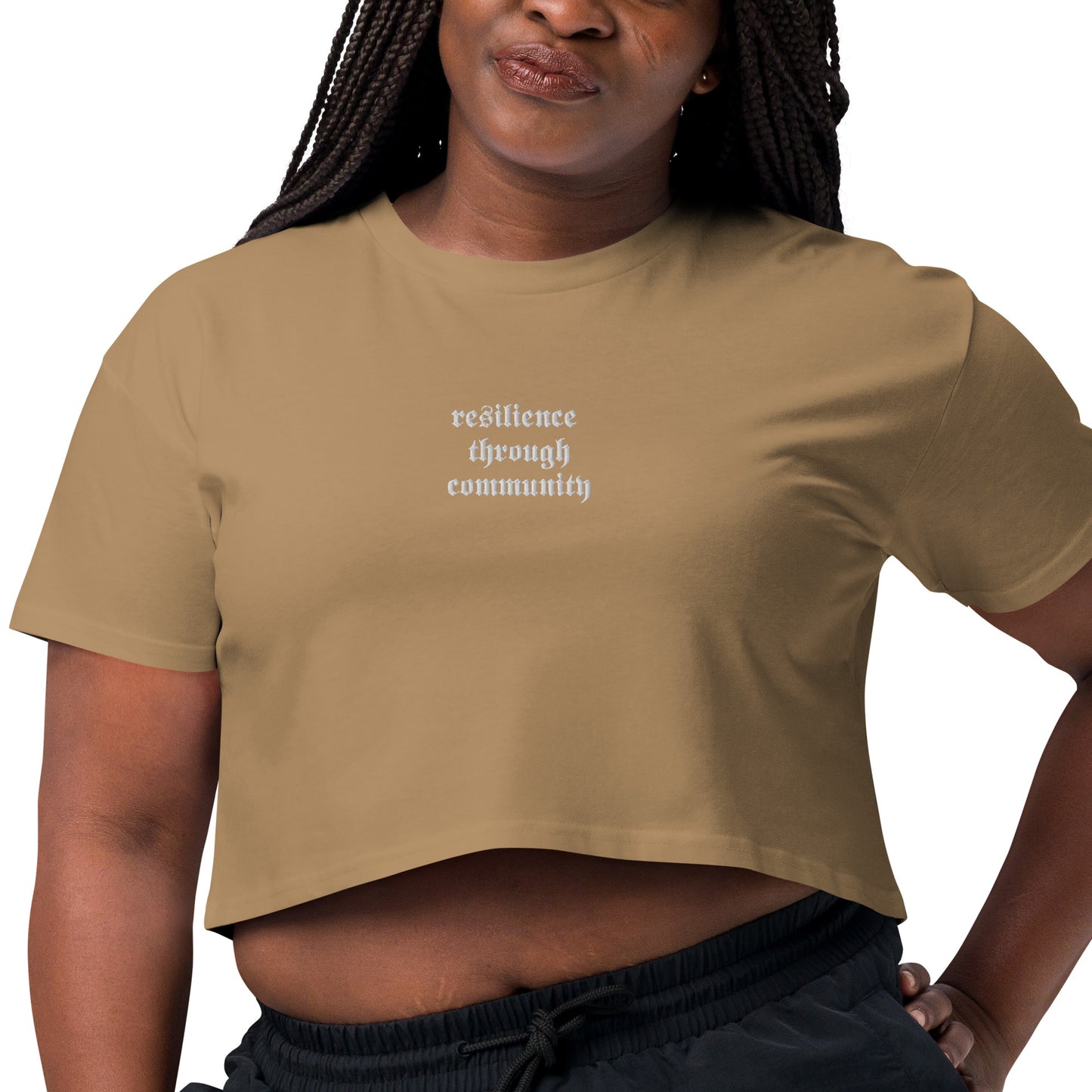 Resilience Through Community Crop Top