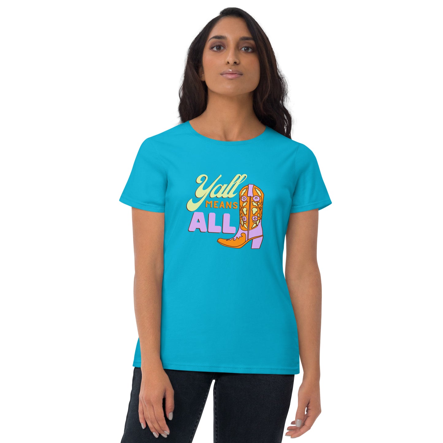 Y'all Means All short sleeve t-shirt