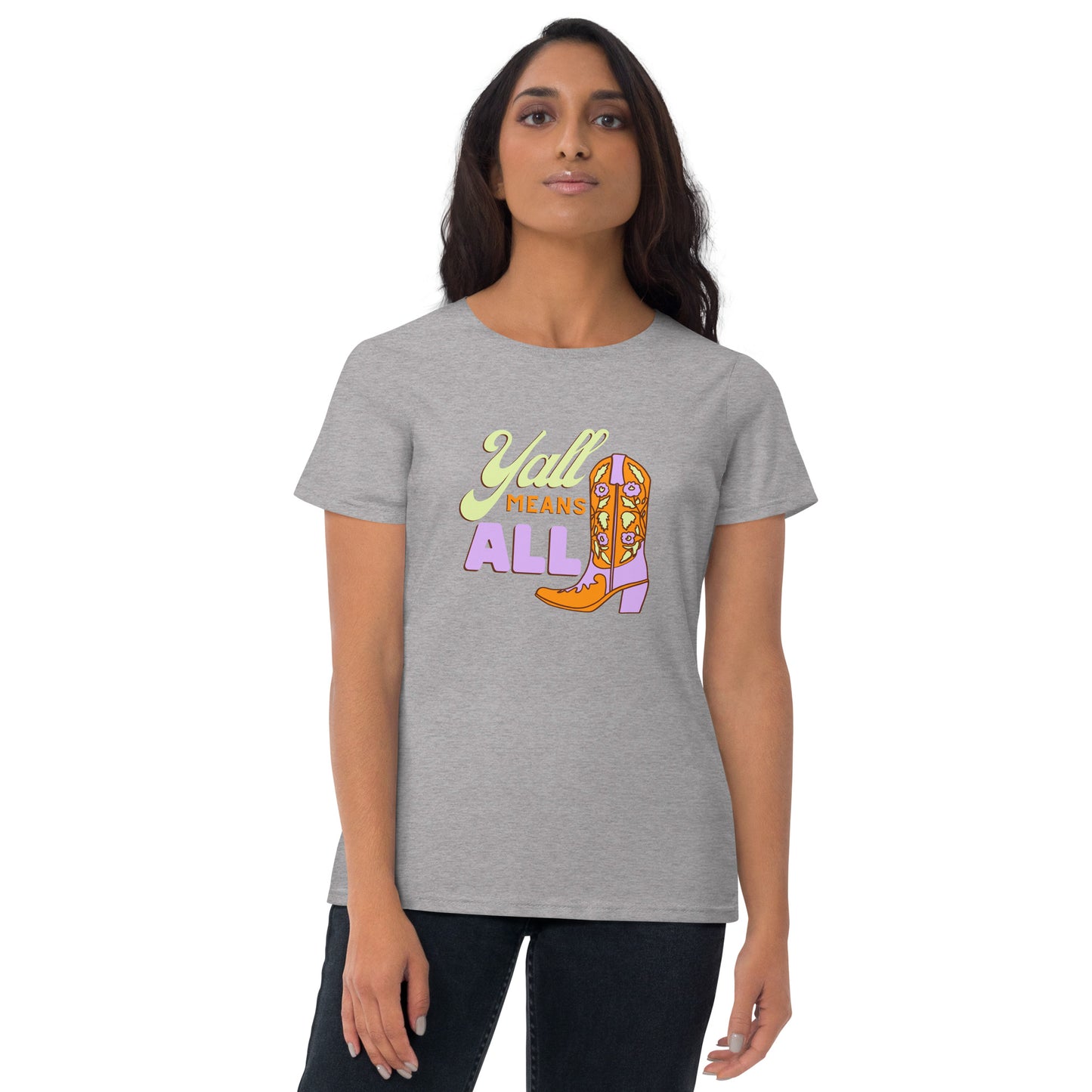 Y'all Means All short sleeve t-shirt