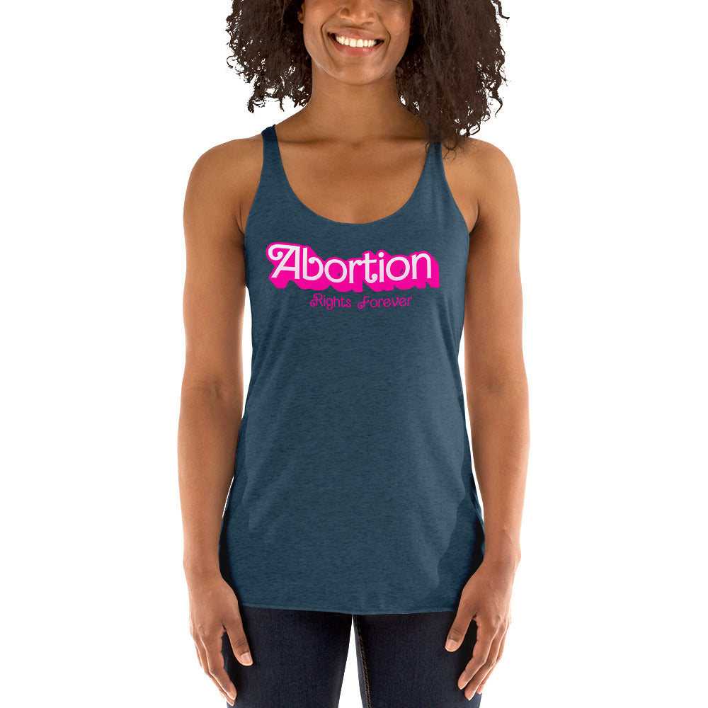 Abortion Rights Forever Racerback Tank