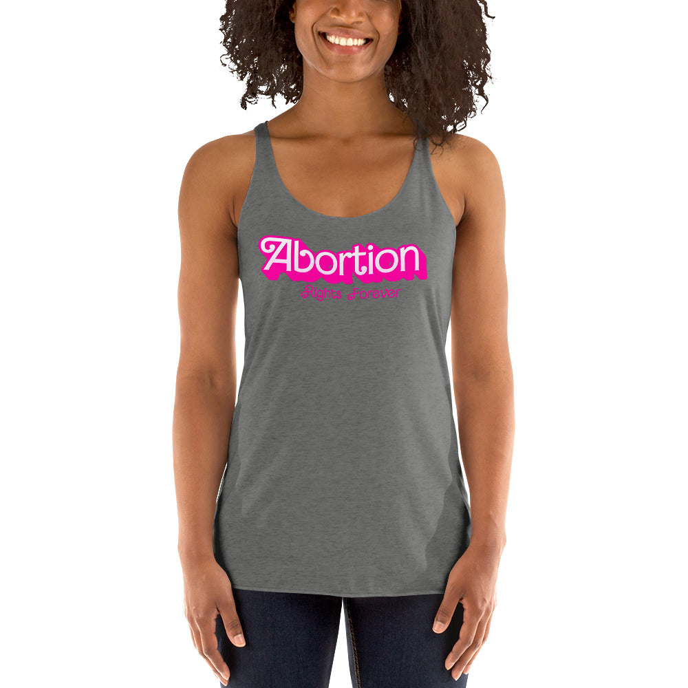 Abortion Rights Forever Racerback Tank