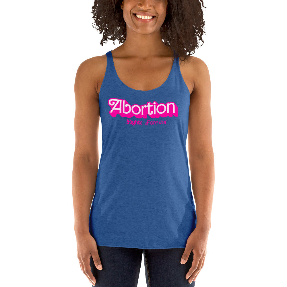 Abortion Rights Forever Racerback Tank