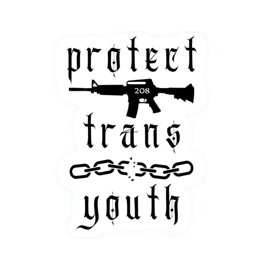 "protect trans youth" Vinyl Sticker