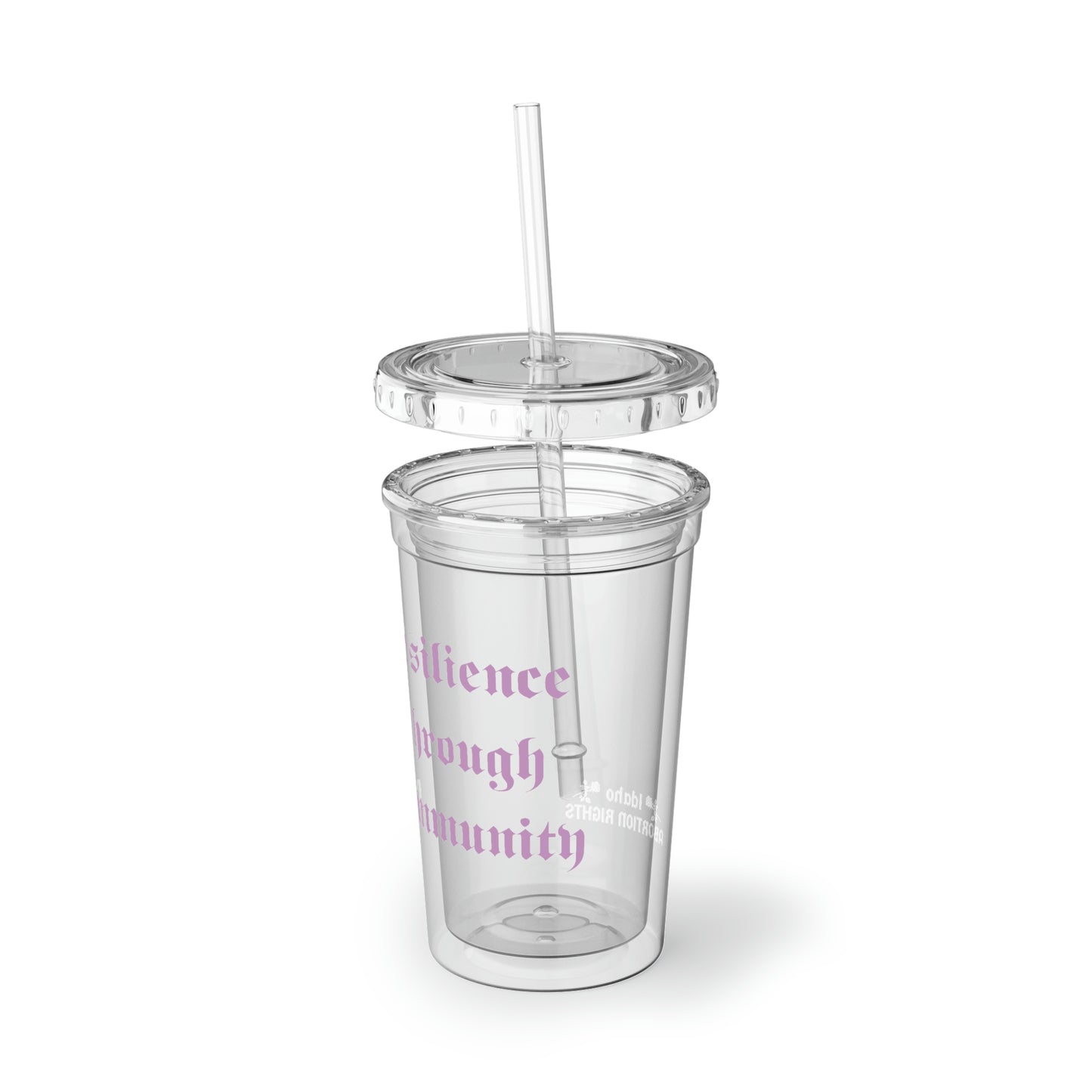 "resilience through community" Tumbler