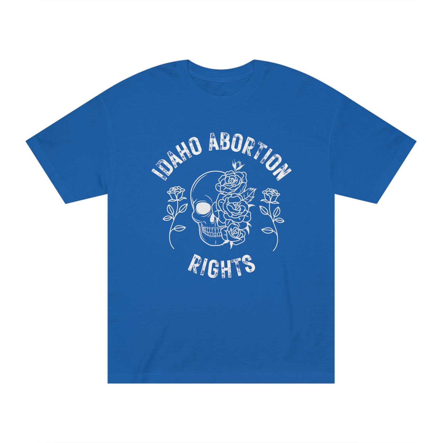 Idaho Abortion Rights Skull & Roses - Unisex Classic T-Shirt