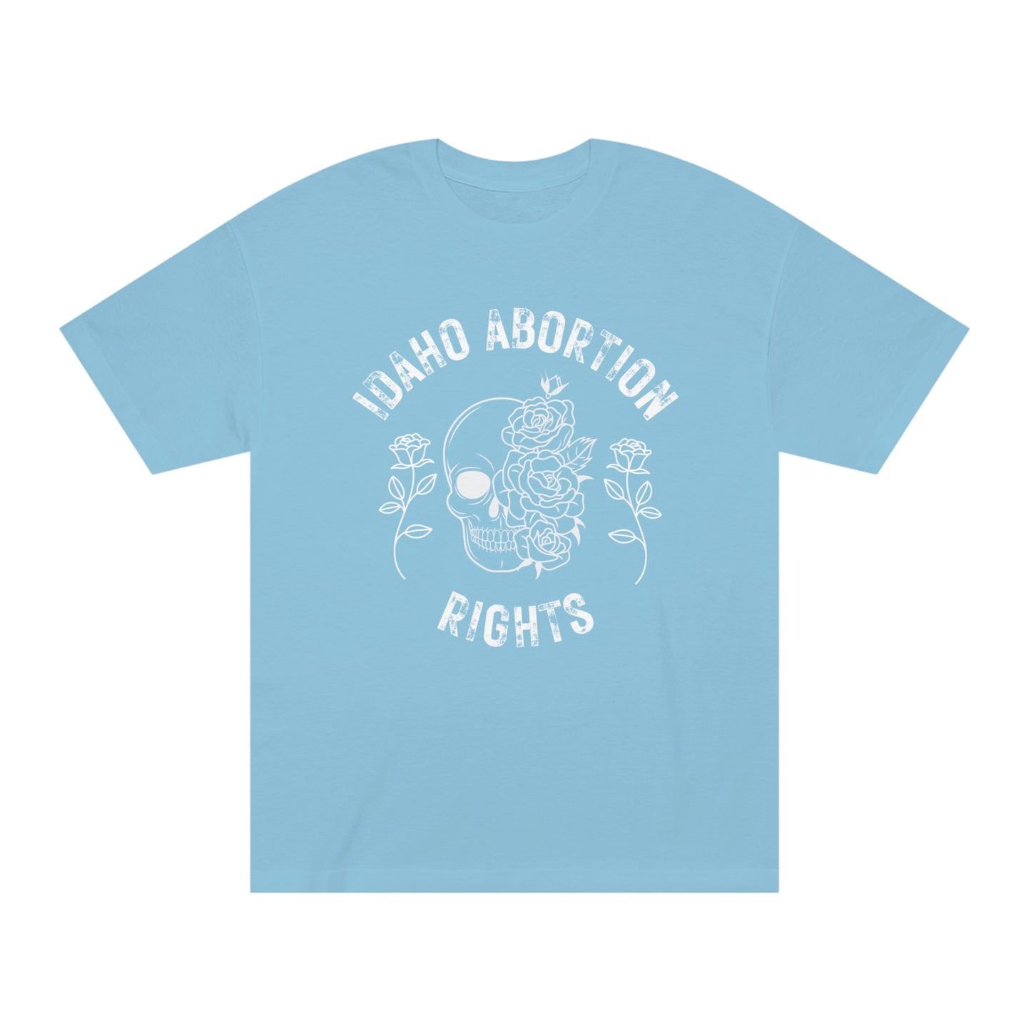 Idaho Abortion Rights Skull & Roses - Unisex Classic T-Shirt