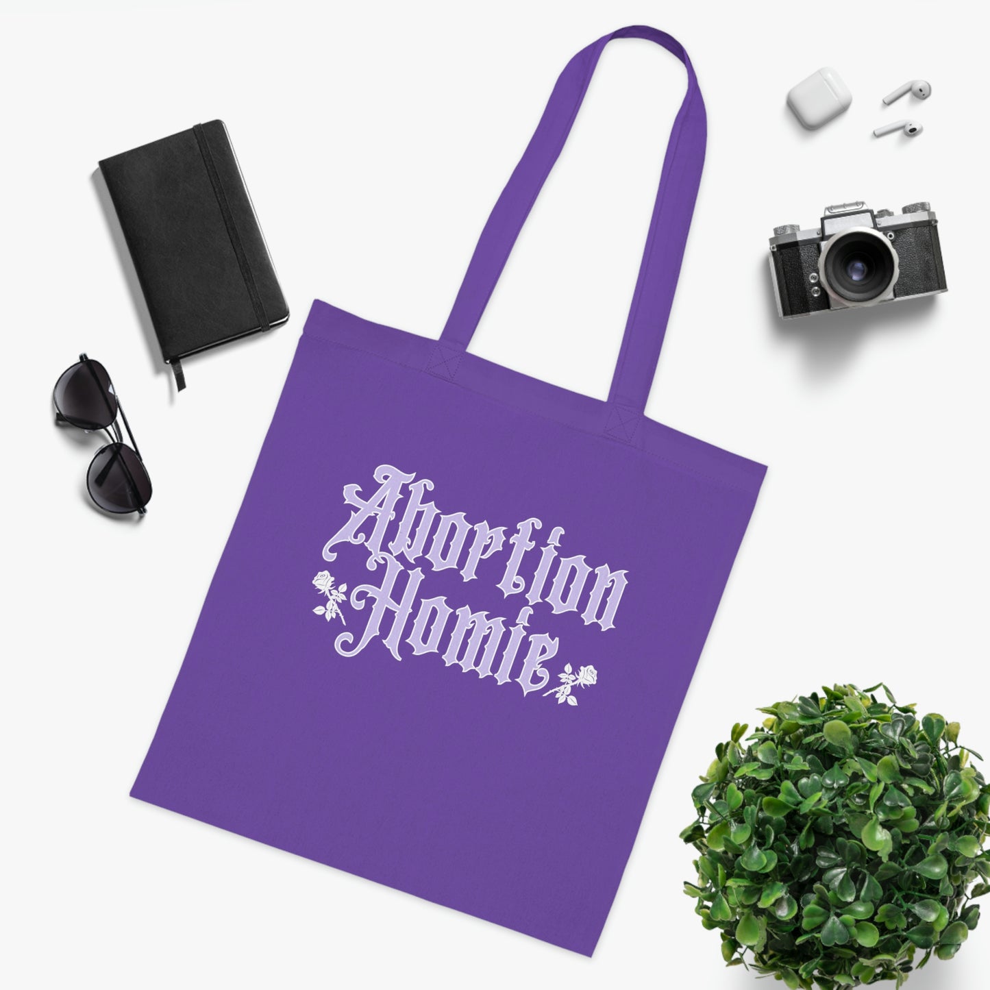 "Abortion Homie" Cotton Tote