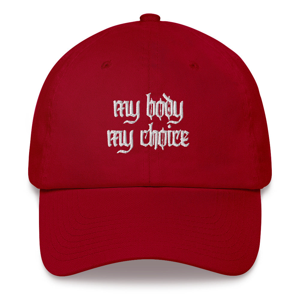 "my body my choice" Hat