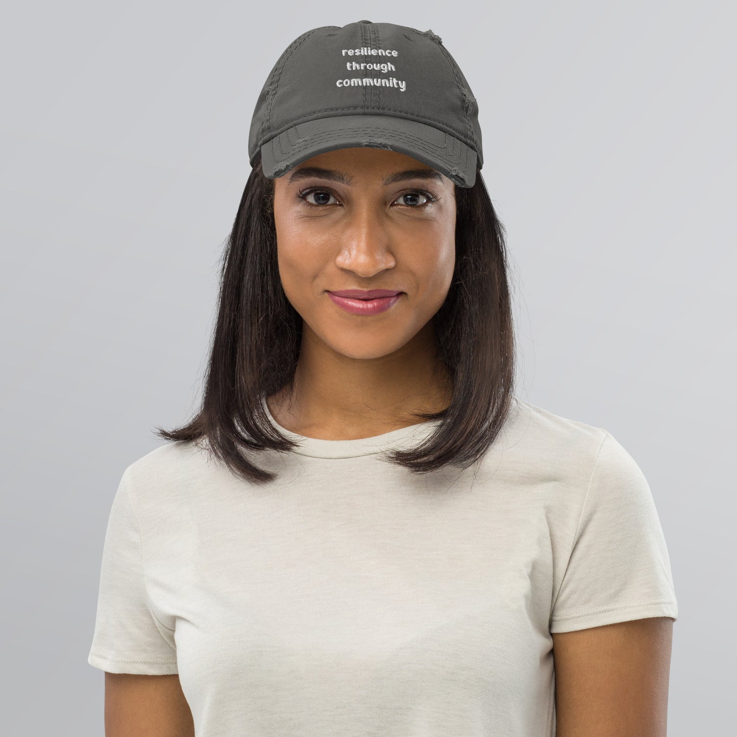 "resilience through community" Idaho Abortion Rights Distressed Hat