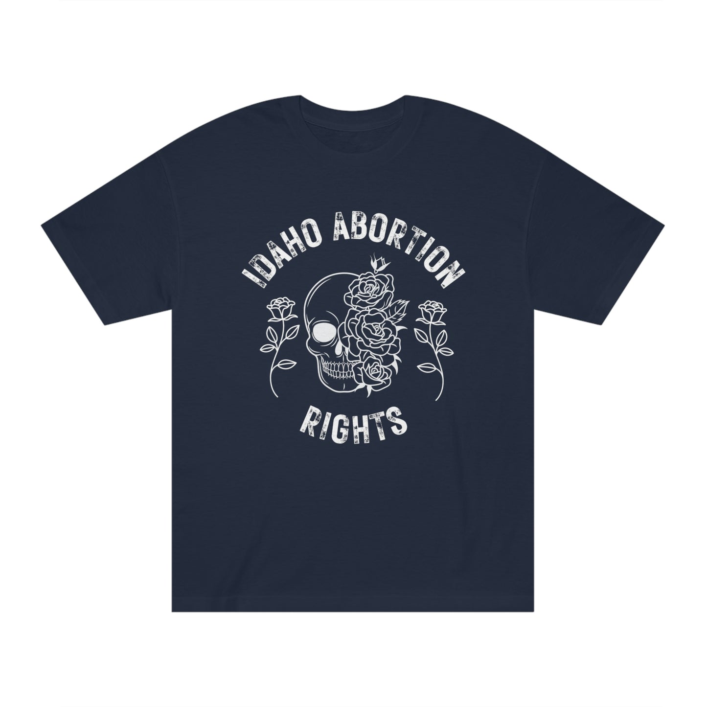 Idaho Abortion Rights Skull & Roses - Unisex Classic T-Shirt